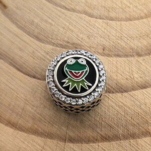 Pandora Kermit the Frog Exclusive Charm Pendant, S925 Silver Jewelry